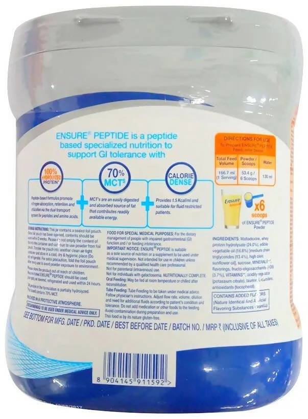 Ensure Peptide Powder - Vanilla, 400 g-2.webp